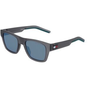 Safilo GmbH Tommy Hilfiger Eyewear TH 1975/S Herren-Sonnenbrille Vollrand Quadratisch Kunststoff-Gestell, Grau