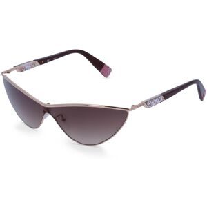 DE RIGO Vision D.A.CH. GmbH Furla FULSFU311 Unisex-Sonnenbrille Vollrand Monoscheibe Metall-Gestell, Pink