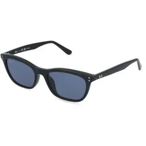 Luxottica Fashion Brillen Vertriebs GmbH Ray-Ban RB4474D Unisex-Sonnenbrille Vollrand Geometrisch Kunststoff-Gestell, Schwarz