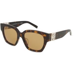 Safilo GmbH Givenchy GV40083F Damen-Sonnenbrille Vollrand Quadratisch Acetat-Gestell, Havanna