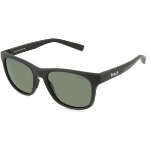 Seaport-OLDM Bollé ESTEEM Unisex-Sonnenbrille Vollrand Quadratisch Kunststoff-Gestell, Schwarz