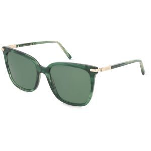Marchon Germany GmbH Ferragamo SF2037S Damen-Sonnenbrille Vollrand Butterfly Acetat-Gestell, Grün