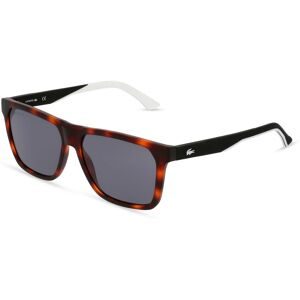 Marchon Germany GmbH Lacoste L972S Herren-Sonnenbrille Vollrand Quadratisch Kunststoff-Gestell, Havanna
