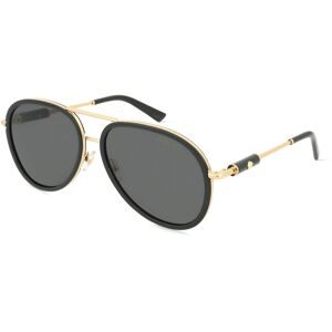 Luxottica Fashion Brillen Vertriebs GmbH Versace VE2260 Unisex-Sonnenbrille Vollrand Pilot Edelstahl-Gestell, Schwarz