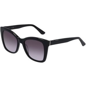 Marchon Germany GmbH Calvin Klein CK22530S Damen-Sonnenbrille Vollrand Butterfly Acetat-Gestell, Schwarz