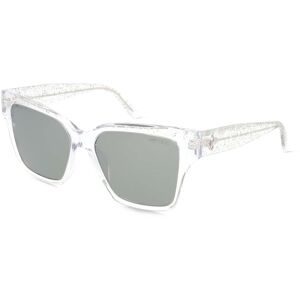 Luxottica Fashion Brillen Vertriebs GmbH Jimmy Choo JC5003 Damen-Sonnenbrille Vollrand Quadratisch Acetat-Gestell, Transparent