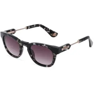 DE RIGO Vision D.A.CH. GmbH Police POISPLF70 Herren-Sonnenbrille Vollrand Panto Kunststoff-Gestell, Grau