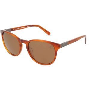 Marcolin Deutschland GmbH Timberland TB9319 Unisex-Sonnenbrille Vollrand Rund Acetat-Gestell, Braun