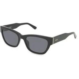 Safilo GmbH Fossil FOS 2163/G/S Damen-Sonnenbrille Vollrand Eckig Acetat-Gestell, Schwarz