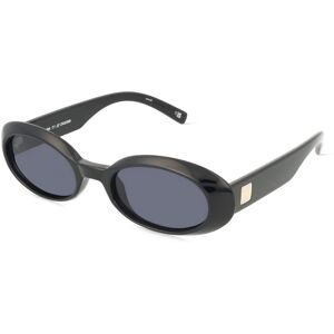 Tree Distribution GmbH Le Specs WORK IT! Damen-Sonnenbrille Vollrand Oval Kunststoff-Gestell, Schwarz