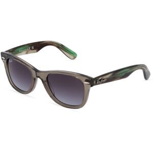 Luxottica Fashion Brillen Vertriebs GmbH Ray-Ban Junior RJ9066S Kinder-Sonnenbrille Vollrand Quadratisch Kunststoff-Gestell, Grün