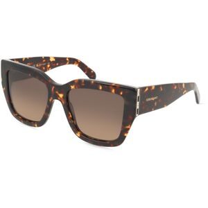 Marchon Germany GmbH Ferragamo SF1104S Damen-Sonnenbrille Vollrand Eckig Acetat-Gestell, Havanna