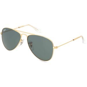Luxottica Fashion Brillen Vertriebs GmbH Ray-Ban Junior RJ 9506S AVIATOR Kinder-Sonnenbrille Vollrand Pilot Metall-Gestell, Gold
