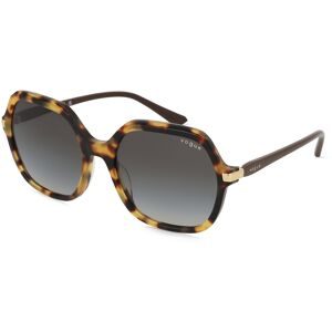 Luxottica Fashion Brillen Vertriebs GmbH Vogue 0VO5561S Damen-Sonnenbrille Vollrand Quadratisch Acetat-Gestell, Havanna