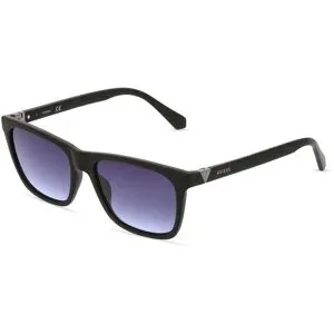 Marcolin Deutschland GmbH Guess GU00044 Herren-Sonnenbrille Vollrand Quadratisch Kunststoff-Gestell, Schwarz