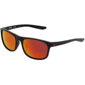 Marchon Germany GmbH Nike ENDURE M FJ2198 Unisex-Sonnenbrille Vollrand Quadratisch Kunststoff-Gestell, Schwarz
