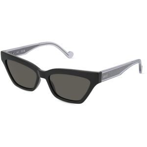 Marchon Germany GmbH Liu Jo LJ781S Unisex-Sonnenbrille Vollrand Butterfly Kunststoff-Gestell, Schwarz