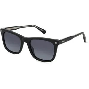 Safilo GmbH Polaroid PLD 4167/S/X Unisex-Sonnenbrille Vollrand Quadratisch Acetat-Gestell, Schwarz