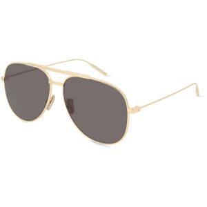 Thélios Givenchy GV40074U Unisex-Sonnenbrille Vollrand Pilot Metall-Gestell, Gold