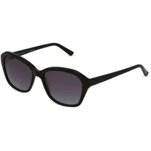 Wenzhou Lidong Optical Manufacture Co., Ltd. Fielmann LD 020 SUN CL Damen-Sonnenbrille Vollrand Butterfly Acetat-Gestell, Schwarz