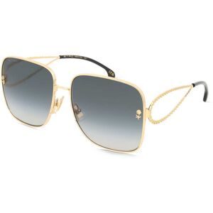 Safilo GmbH Etro 0070/S Damen-Sonnenbrille Vollrand Quadratisch Metall-Gestell, Gold