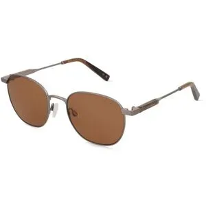 Design Eyewear Group Germany GmbH Ted Baker 1714 Unisex-Sonnenbrille Vollrand Rund Metall-Gestell, Grau