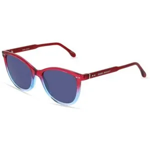 Safilo GmbH Isabel Marant IM 0078/S Damen-Sonnenbrille Vollrand Butterfly Acetat-Gestell, Pink