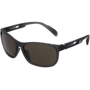 Marcolin Deutschland GmbH Adidas SP0014 Unisex-Sonnenbrille Vollrand Oval Kunststoff-Gestell, Grau