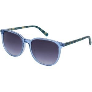 Charmant GmbH Europe Esprit 40083 Damen-Sonnenbrille Vollrand Butterfly Nickelsilber-Gestell, Blau