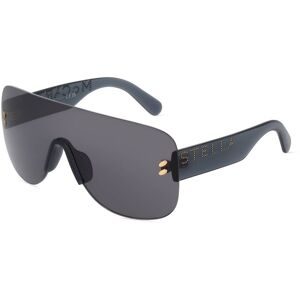 Thélios Stella McCartney SC40055I Damen-Sonnenbrille Vollrand Monoscheibe Acetat-Gestell, Schwarz