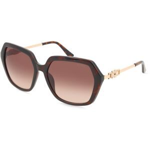 Marcolin Deutschland GmbH Guess GU00267 Damen-Sonnenbrille Vollrand Geometrisch Kunststoff-Gestell, Havanna