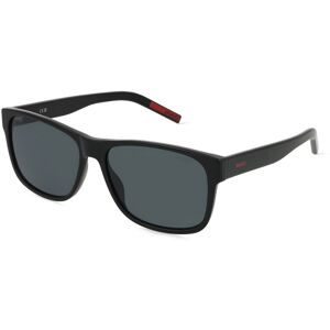 Safilo SpA Hugo HG 1260/S Herren-Sonnenbrille Vollrand Quadratisch Acetat-Gestell, Schwarz