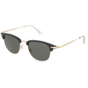 Kering Eyewear Spa Montblanc MB0364S Herren-Sonnenbrille Vollrand Eckig Metall-Gestell, Schwarz