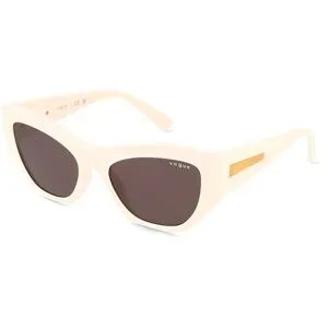 Luxottica Fashion Brillen Vertriebs GmbH Vogue VO5607S Damen-Sonnenbrille Vollrand Geometrisch Kunststoff-Gestell, Beige