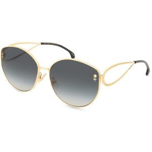 Safilo GmbH Etro 0072/F/S Damen-Sonnenbrille Vollrand Cat Eye Metall-Gestell, Gold