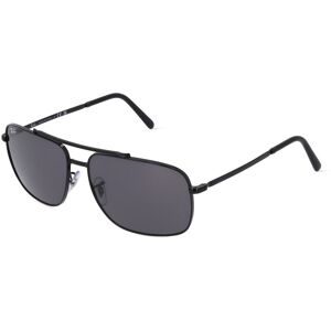 Luxottica Fashion Brillen Vertriebs GmbH Ray-Ban RB3796 Unisex-Sonnenbrille Vollrand Quadratisch Metall-Gestell, Schwarz