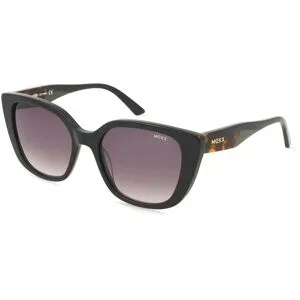 OWP Brillen GmbH Optische Werke Mexx Eyes 6568 Damen-Sonnenbrille Vollrand Cat Eye Kunststoff-Gestell, Schwarz