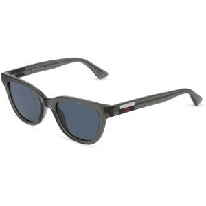 Kering Eyewear Spa Gucci GG1116S Herren-Sonnenbrille Vollrand Panto Kunststoff-Gestell, Grau