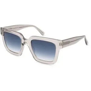 Suncute Industries Co., Ltd. Fielmann MC 622 SUN FA JOY Damen-Sonnenbrille Vollrand Quadratisch Acetat Extrudiert-Gestell, Grau