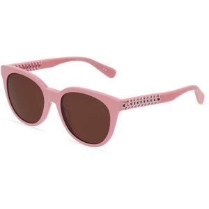 Thélios Stella McCartney SC40037I Damen-Sonnenbrille Vollrand Panto Acetat-Gestell, Pink