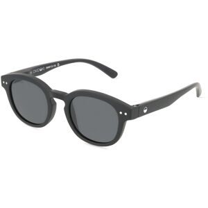 Optim OKIDOKI JIMMY SUN JUNIOR (5-10) Kinder-Sonnenbrille Vollrand Panto Kunststoff-Gestell, Schwarz