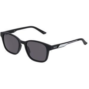 Kering Eyewear Spa Puma PU0385S Herren-Sonnenbrille Vollrand Quadratisch Kunststoff-Gestell, Schwarz