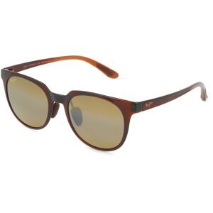 MAUI JIM Germany GmbH Maui Jim MJ0454S Wailua Unisex-Sonnenbrille Vollrand Quadratisch Kunststoff-Gestell, Braun