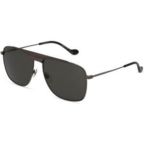 Kering Eyewear Spa Gucci GG0909S Herren-Sonnenbrille Vollrand Quadratisch Metall-Gestell, Grau