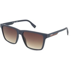 Marchon Germany GmbH Lacoste L6039S Herren-Sonnenbrille Vollrand Quadratisch Kunststoff-Gestell, Blau