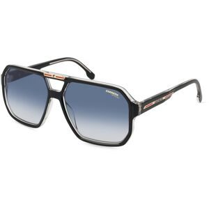 Safilo GmbH Carrera VICTORY C 01/S Herren-Sonnenbrille Vollrand Pilot Kunststoff-Gestell, Schwarz
