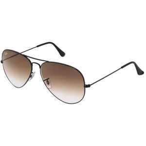 Luxottica Fashion Brillen Vertriebs GmbH Ray-Ban RB3025 AVIATOR Unisex-Sonnenbrille Vollrand Pilot Metall-Gestell, Schwarz
