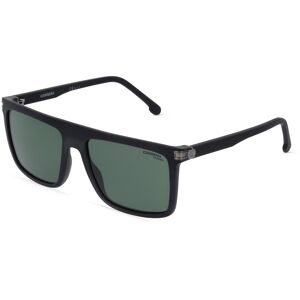 Safilo SpA Carrera 1048/S Unisex-Sonnenbrille Vollrand Quadratisch Kunststoff-Gestell, Schwarz