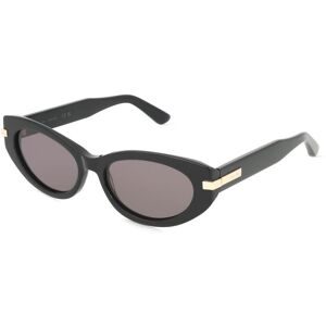 Marchon Germany GmbH Calvin Klein CK25502S Unisex-Sonnenbrille Vollrand Cat Eye Acetat-Gestell, Schwarz