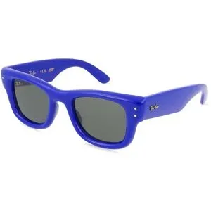 Luxottica Fashion Brillen Vertriebs GmbH Ray-Ban RB4940WAYFARER PUFFER Unisex-Sonnenbrille Vollrand Quadratisch Kunststoff-Gestell, Blau